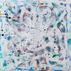 #17 - Transformation June 2015 Acrylic on canvas (1m x 1m)