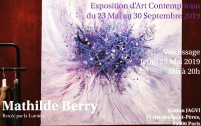 My first solo exhibition in Paris!