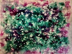 Title: Light and Shadow Series: Universe Medium: Acrylic paint on gallery-wrapped canvas Size: 100cm x 80cm